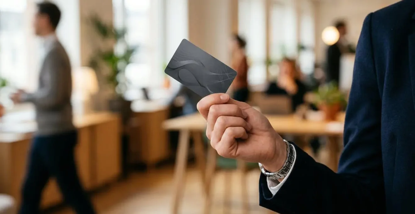 Illustration métaphorique de la sécurité des cartes NFC avec une serrure numérique symbolisant la protection des données.